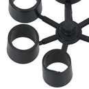 Ensemble d'adaptateurs de pompe de gonflage d'air pour pieds et mains pour structures gonflables