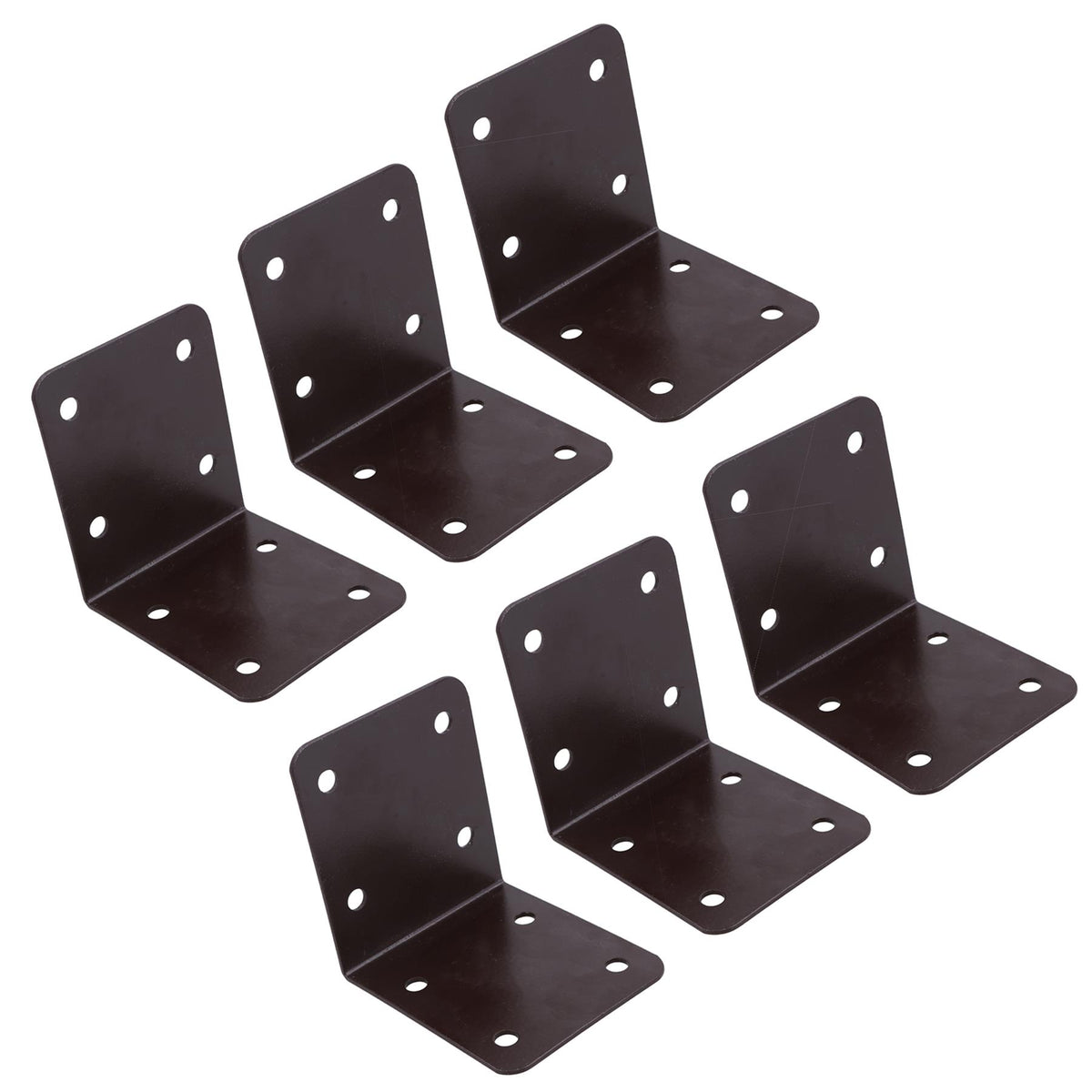 Garden Internal Sleeper Corner Support Bracket 90 Degree 85mm Steel