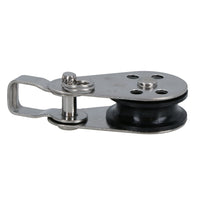 Pulley Block with Removable Pin and Bracket 26mm Diameter Stainless Steel