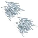 2mm x 50mm Round Headed Wire nails For Concrete Brick Wood Zinc Plated