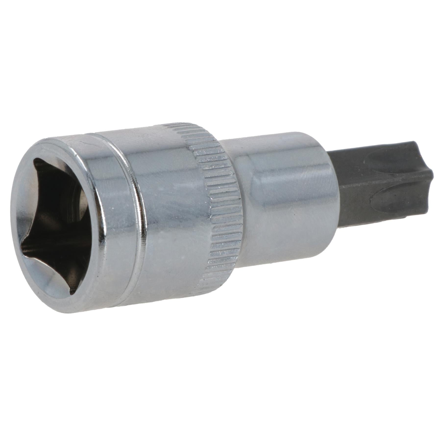T55 Torx-Bit-Stern-Steckschlüsseleinsatz, 1/2 Zoll Antrieb, Standard-Innenteil, Chrom-Vanadium-Stahl