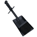 Hearth Tidy Brush & Shovel Set Black Handle Fireplace Accessory Sweep Spade