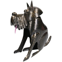 Scotty Scottie Terrier Dog Garden Sculpture Ornament Statue Metal Decoration