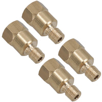 Brass Brake Pipe Union Fitting Adaptor 3/8 UNF Male – 7/16 UNF female