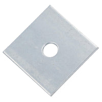 Square Plate Washer M10 50mm x 50mm Galvanised Timber Wood Fastener