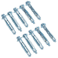 Heavy Duty Metal Plasterboard Cavity Hollow Wall Anchors With Screws 52mm