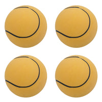 Dog Play Time Rubber Bouncy Small Tennis Ball Sports Ball 6cm 4PK