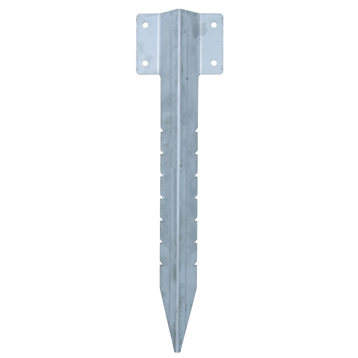 Garden Single Sleeper Straight Support Spike Stake Stainless Steel 440mm