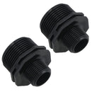 Polypropylene PP Male Threaded Pipe Reducing Nipple 1in x 1/2in BSP