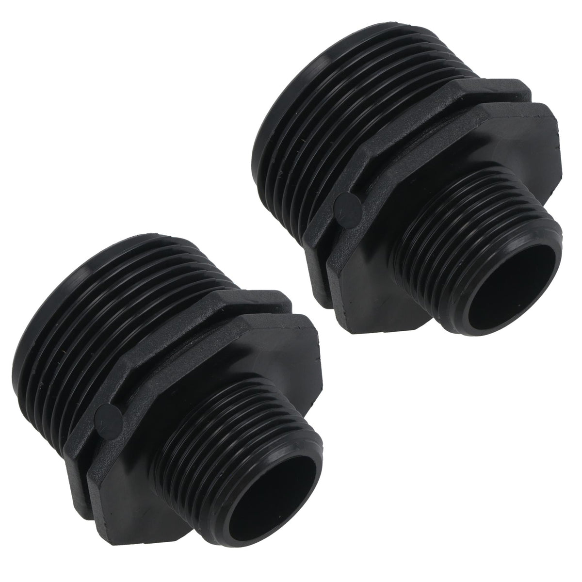 Polypropylene PP Male Threaded Pipe Reducing Nipple 1in x 1/2in BSP