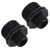 Polypropylene PP Male Threaded Pipe Reducing Nipple 1in x 1/2in BSP