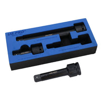 3/4” Drive Air Impact Wrench Gun 2000 Nm + 12 Sockets 24 – 41mm + Extensions