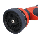 Deluxe Garden Watering Spray Gun Adjustable Nozzle 10 Spray Pattern Soft Grip