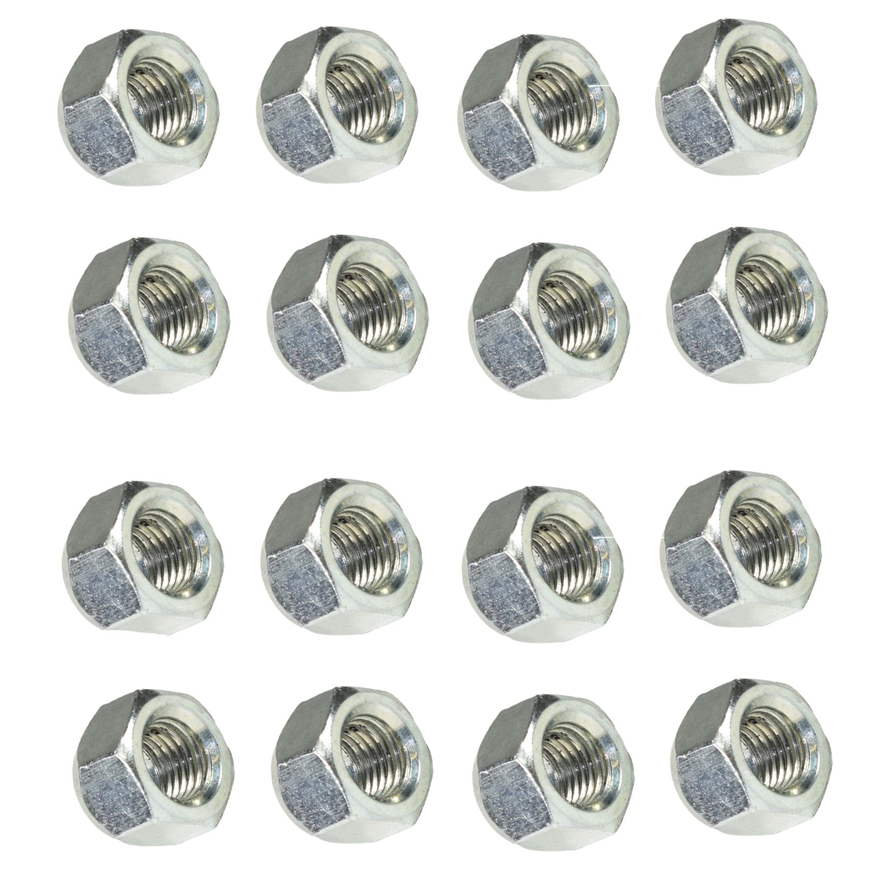 Pack of 16 M12 x 1.5 Wheel Studs And Nuts For 100mm PCD Trailer Hubs