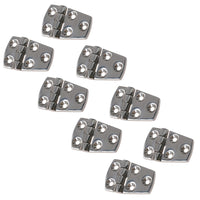 Polished Door Hinge Stainless Steel 56mm x 38mm 316 Marine Cabin Hatch