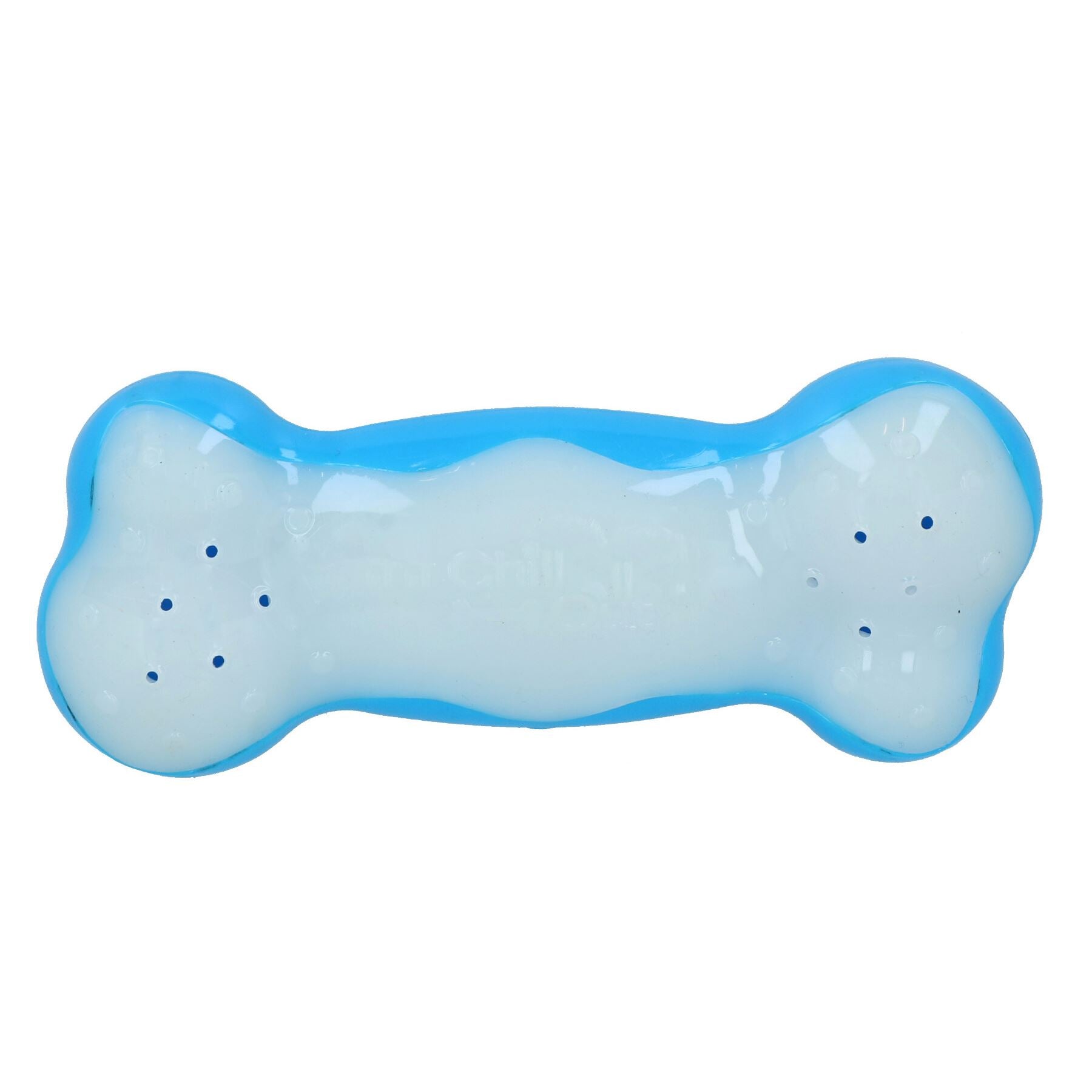 Large Ice Bone Chill Cool Dog Puppy Heat Relief Toy Summer Heat Teething Play