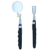 Magnetic Telescopic Pick Up Tool Extending Reach Inspection Mirror Rubber AT901