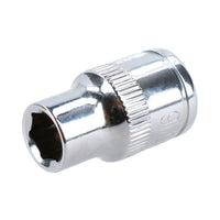 5/16" Imperial 6 Point 3/8" Drive Shallow Socket SAE AF Chrome Vanadium Steel