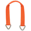 Axle Recovery Winch Strap Sling 5000kg 84cm Car Transporter Trailer