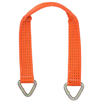 Axle Recovery Winch Strap Sling 5000kg 84cm Car Transporter Trailer