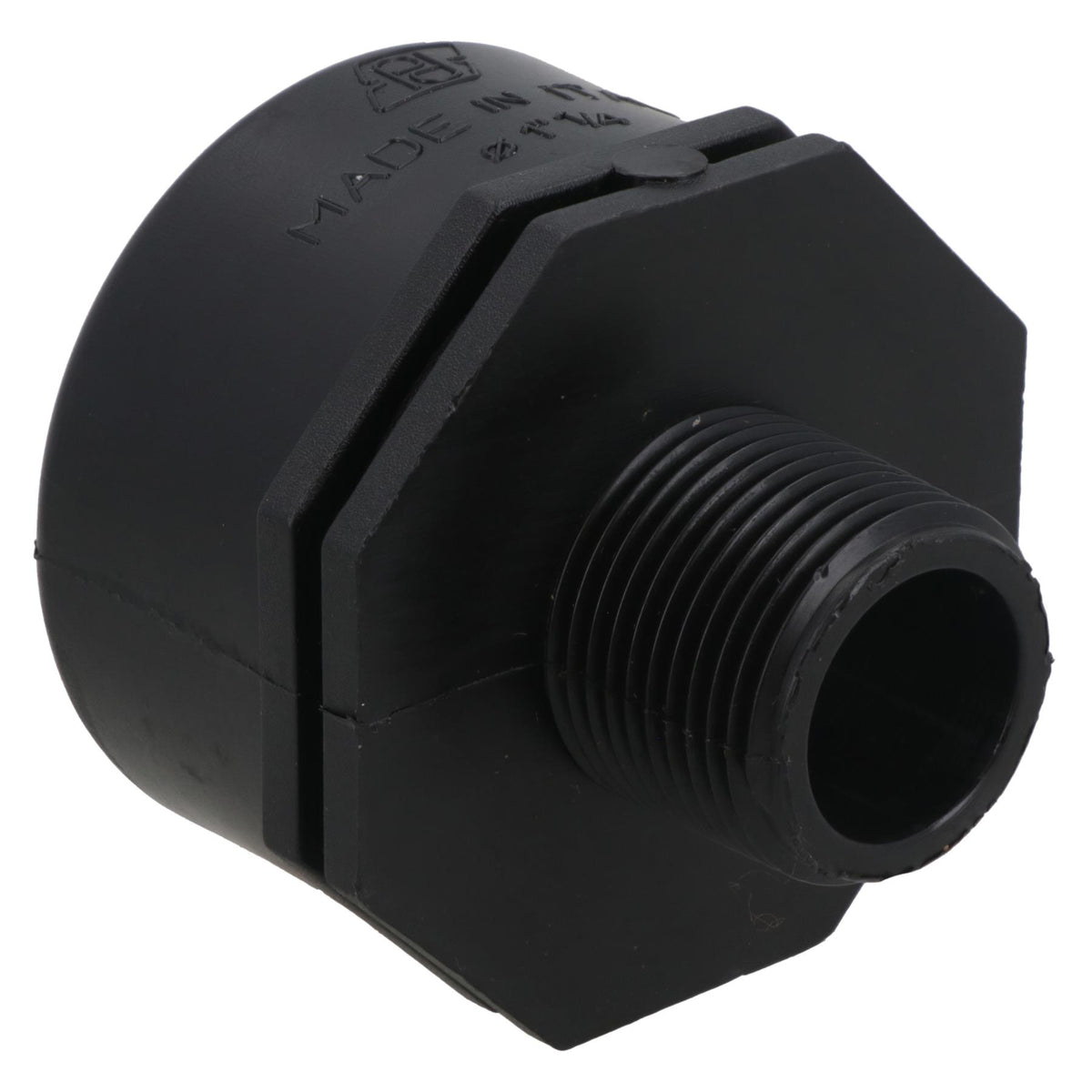 Polypropylene PP Threaded Reducing Socket Female – Male 1-1/4in – 3/4in BSP