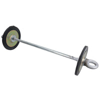4" (100mm) Sewer Badger / Squeegee Rubber Plunger Drain Pipe Wall Cleaner