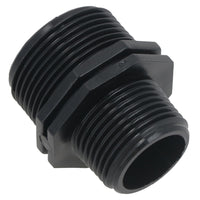 Polypropylene PP Male Threaded Pipe Reducing Nipple 1-1/4in x 1in BSP