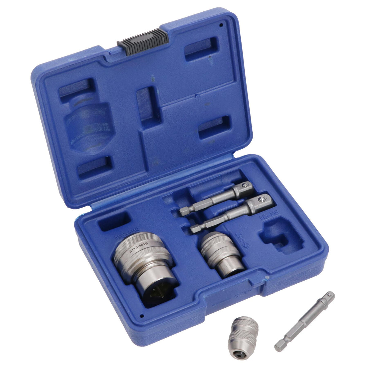 Adjustable Tapping Holder Reaming Extractor Sockets M3 – M19 Taps Mixed Drive