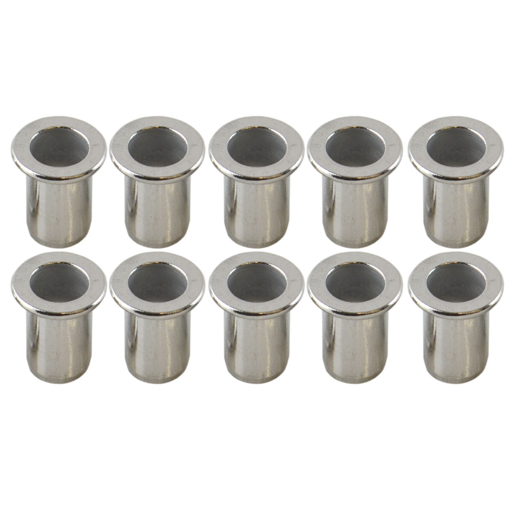 Lot de 10 écrous à riveter en aluminium de 8 mm, écrous à riveter, inserts filetés, écrous borgnes