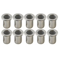 Lot de 10 écrous à riveter en aluminium de 8 mm, écrous à riveter, inserts filetés, écrous borgnes