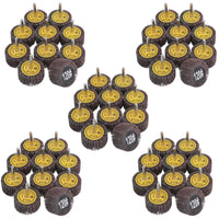 50mm 120 Grit Abrasive Flap Wheel Discs Sanding Rust Removal 6mm Shank