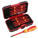 Interchangeable VDE Electrical Insulated Screwdriver Set Phillips Flat Pozi Torx 13pc
