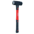 Marteau à double face 4 lb 1,8 kg avec manche en caoutchouc et fibre de verre TPR