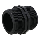 Polypropylene PP Male Nipple Thread Pipe Fitting Sockets 2in – 2in BSP