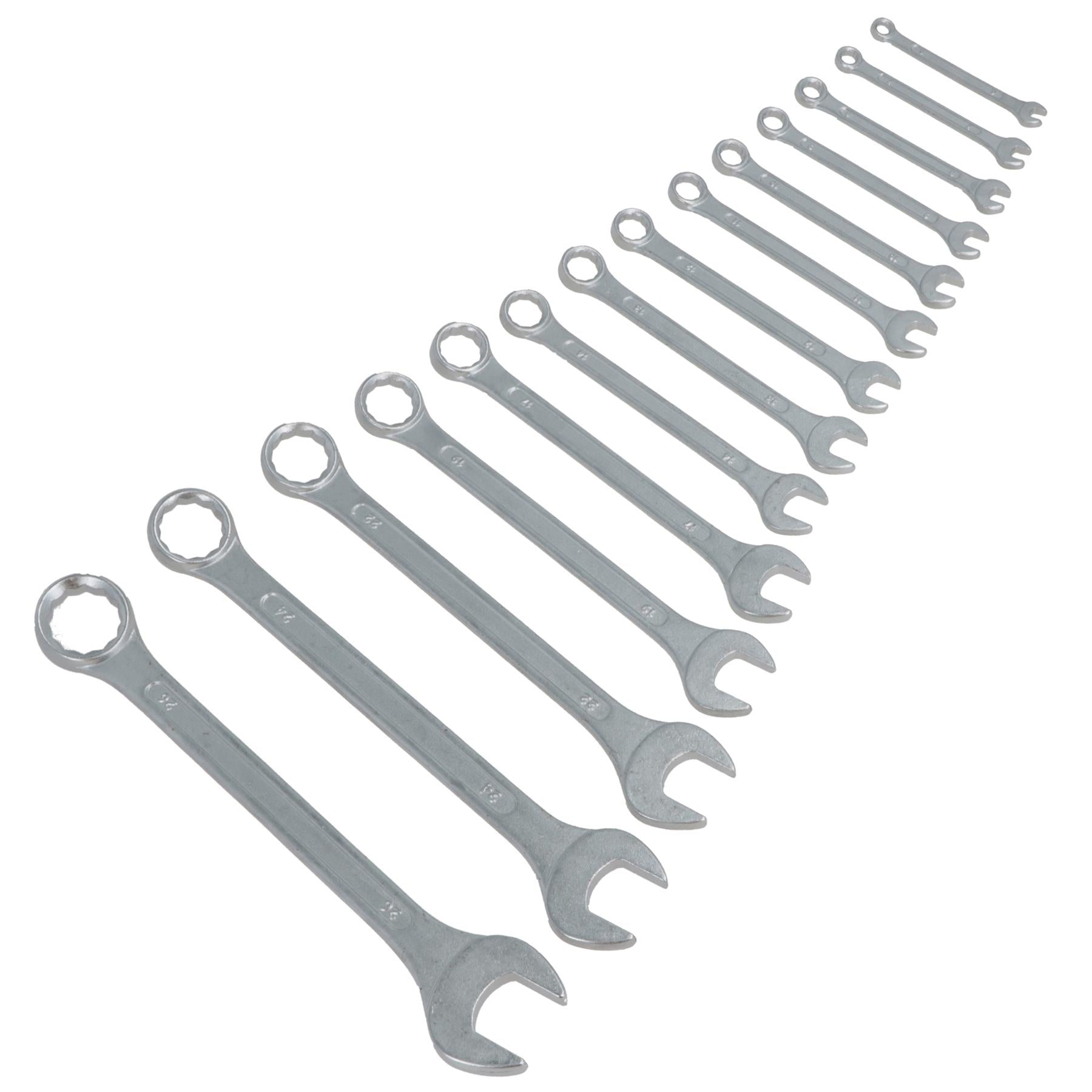 14pc Metric MM Combination Spanner Spanners Wrench Set 14pcs 6mm to 26mm