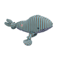 Small  Whale Knottie Plush Durable Squeaky Dog Puppy Toy 7x8x24cm