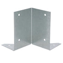 Arris Rail Bracket Fence Post Support Galvanised 100mm, 225mm or 300mm