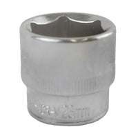 23mm 3/8" Drive Shallow Metric Socket Single Hex / 6 sided Bergen