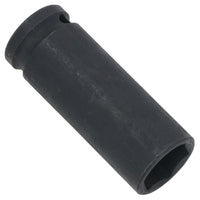 BERGEN AT021 Schlagschrauber-Steckschlüsseleinsatz, metrisch, 1/2 Zoll Antrieb, doppelt tief, Einzelsechskant, 21 mm