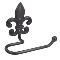 Fleur De Lis Toilettenpapierhalter Antik-Stil Metall Loo WC Badezimmer Home