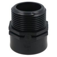 Polypropylene PP Threaded Reducing Socket Male – Female 1-1/4in – 1in BSP
