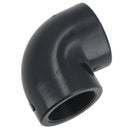 Polypropylene PP 1in BSP Female x Female Threaded 90° Elbow Connector
