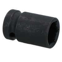 17mm 1/2in. Drive Shallow Metric Impact Impacted Socket 6 Sided Single Hex