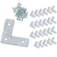 37mm (1.5in.) Corner Mending Plate Angle Bracket L Shape Reinforcing Repairing
