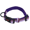 Small Purple Halti Comfort Padded Adjustable Strong Reflective Dog Collar