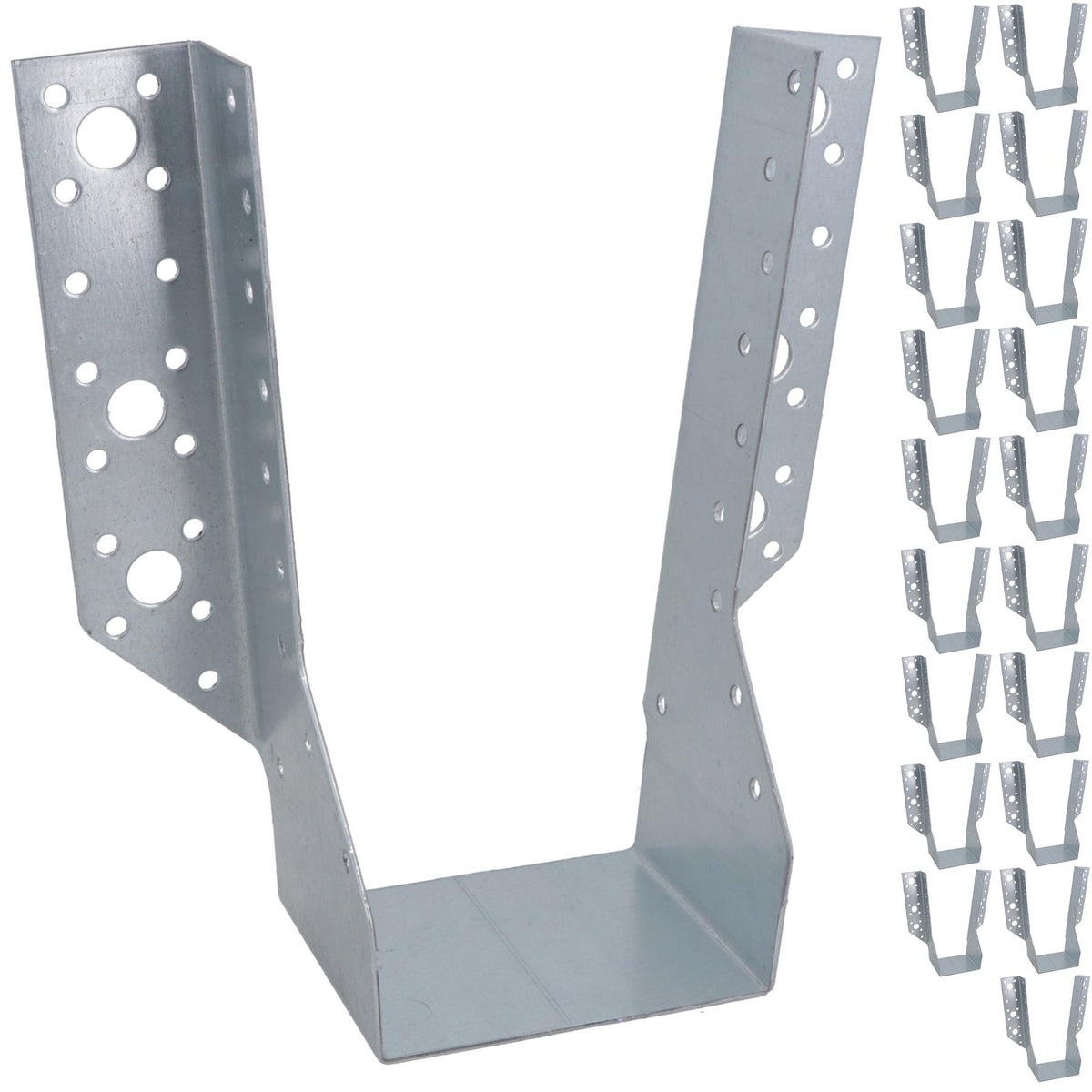 Multi Truss Hanger Joist Support Fixings 91mm (W) x 204mm (L) Galvanised