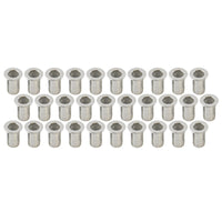 6mm Alu Nut Serts Riveting Nuts Rivet Nut Threaded Inserts Blindnut Rivnut 30 PC