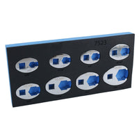 Clé à molette Crowfeet Clé à molette Crowfoot 3/8" dr Douille SAE AF métrique et impériale