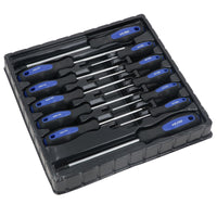 Manipulationssichere Torx-Sicherheitsschraubendreherbits T6 - T45, 12-teiliges Set, magnetische Spitzen