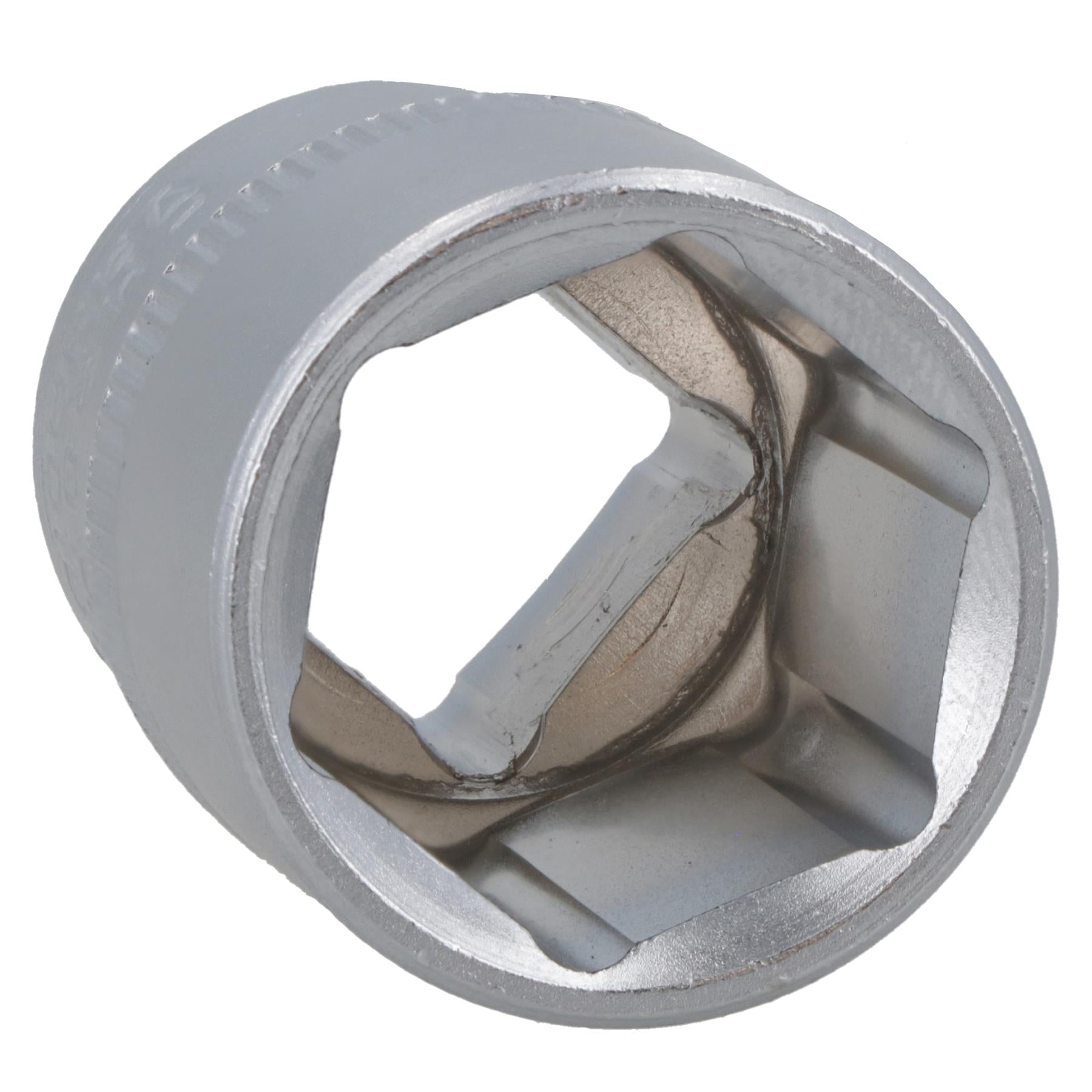 19 mm 1/2 Zoll Dr-Steckschlüsseleinsatz Super Lock metrisch flach CRV Rändelgriff 6-Punkt TE797